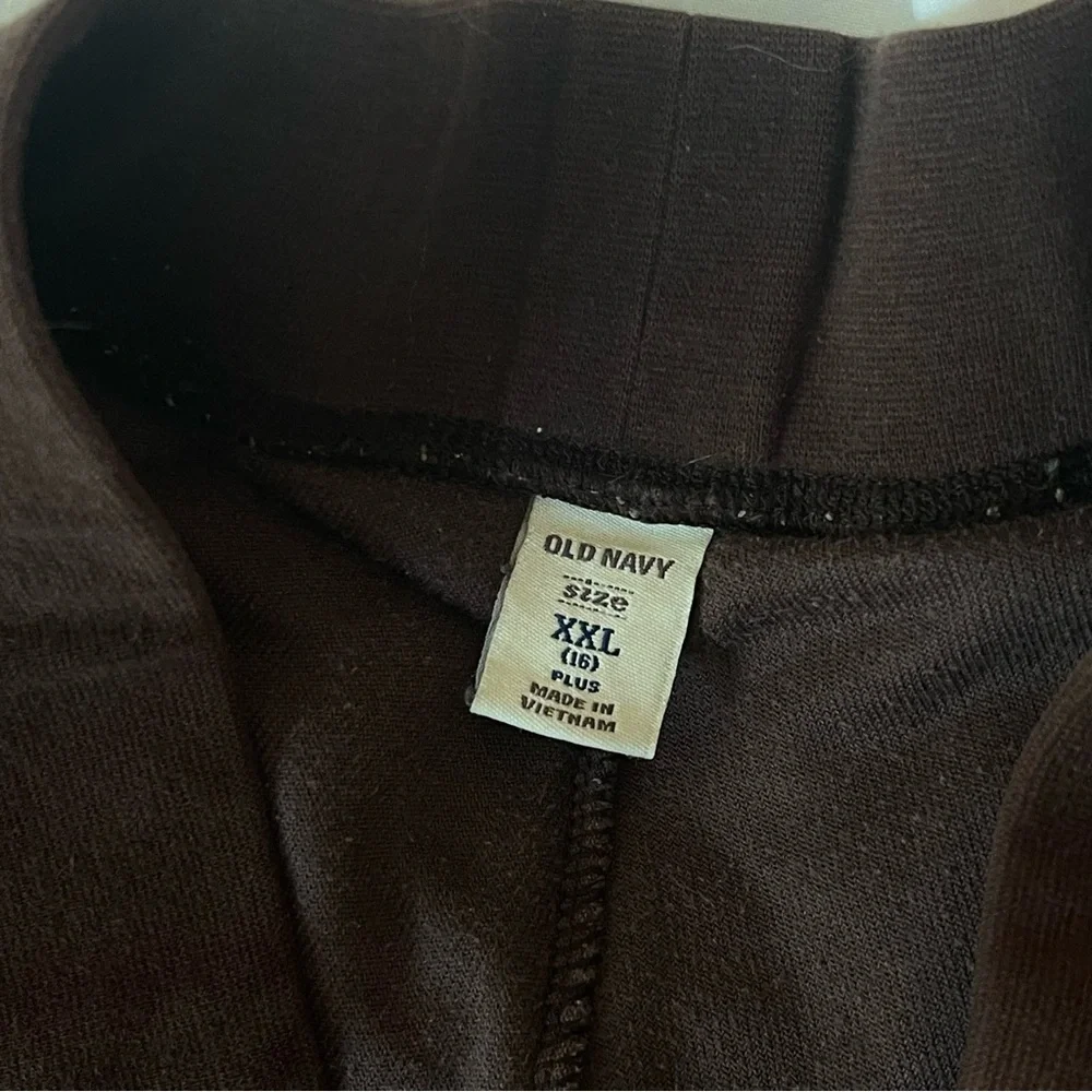 Brown Velour Pants 16 Plus